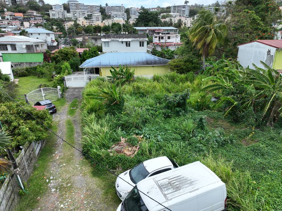 Avant - terrain en friche